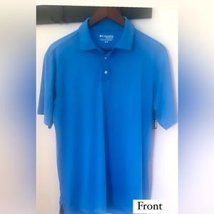 Men’s Columbia Golf Polo Shirt, Size Medium